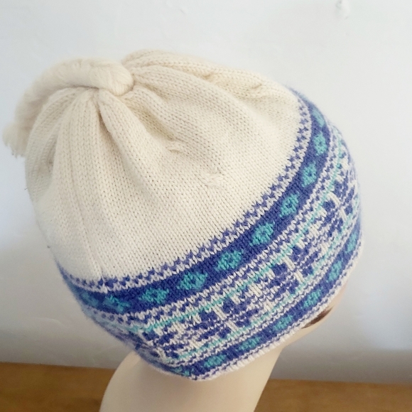 Vintage Top Notch Knits Wool Snowflake Ski Hat - Picture 8 of 9
